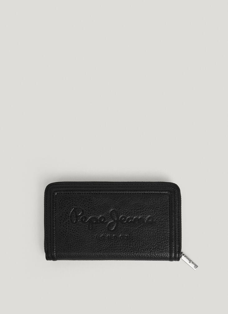 Pepe Jeans embossed logo wallet