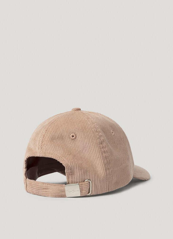 Pepe Jeans Embroidered Logo Corduroy Cap