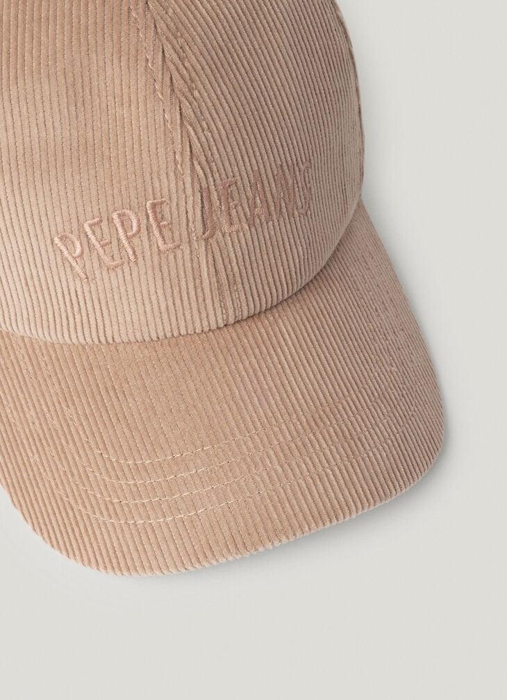 Pepe Jeans Embroidered Logo Corduroy Cap