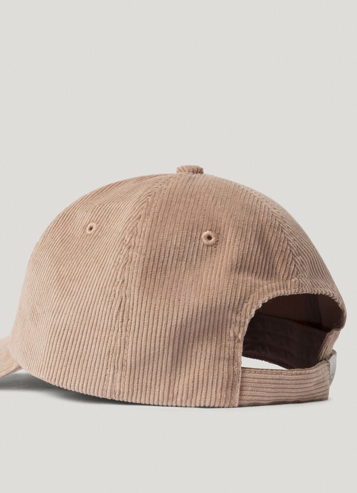 Pepe Jeans Embroidered Logo Corduroy Cap