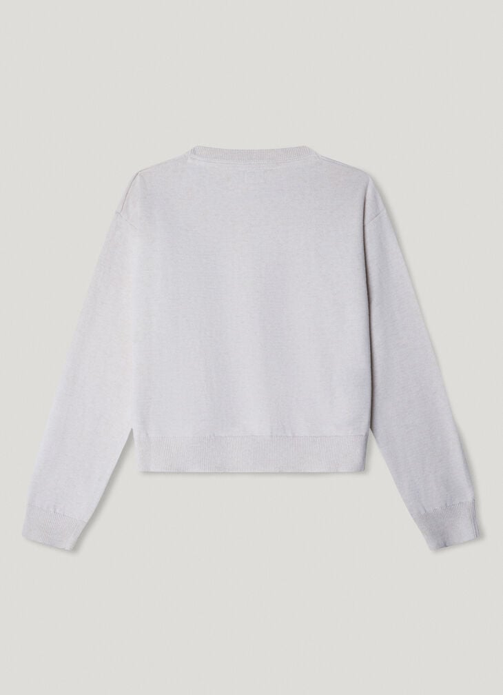 Pepe Jeans Embroidered Logo Knit Jumper