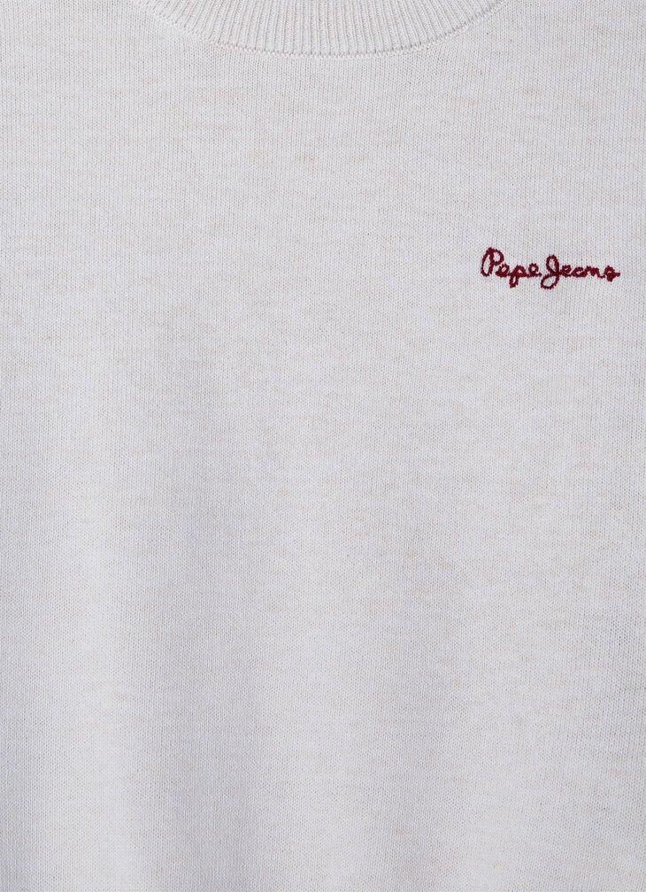 Pepe Jeans Embroidered Logo Knit Jumper