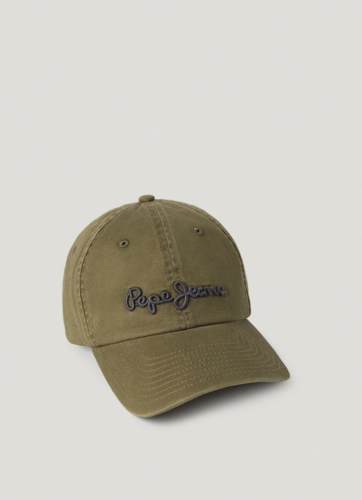 Pepe Jeans embroidered logo twill cap