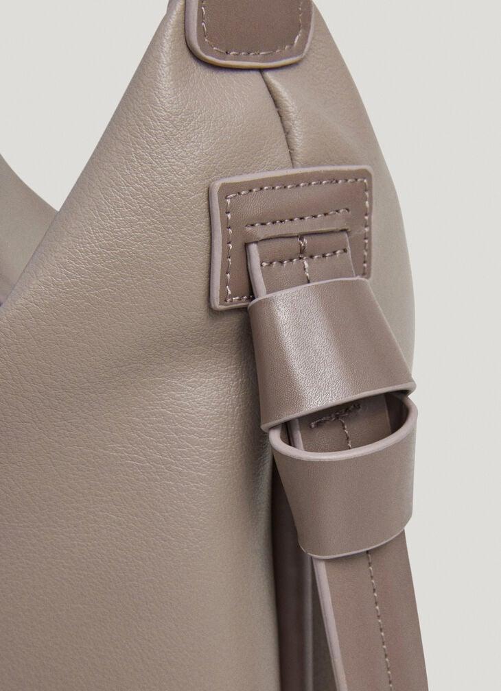 Pepe Jeans Faux Leather Bag With Logo