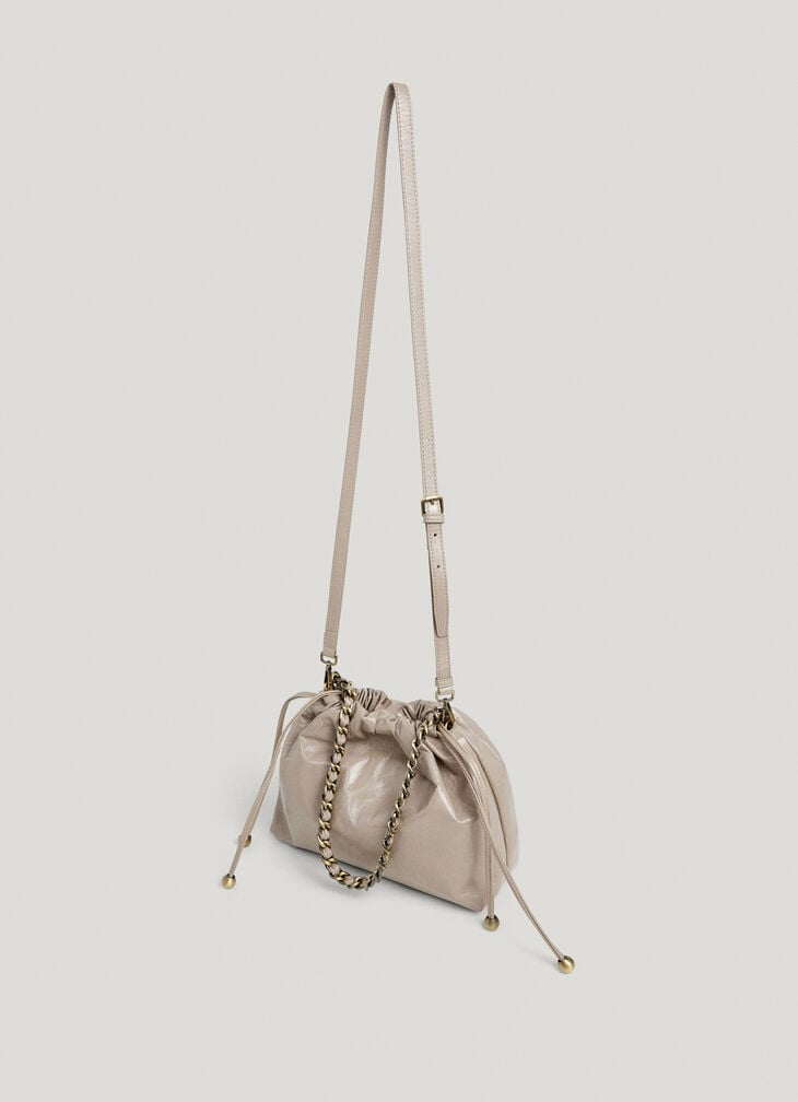 Pepe Jeans Faux Leather Hobo Bag