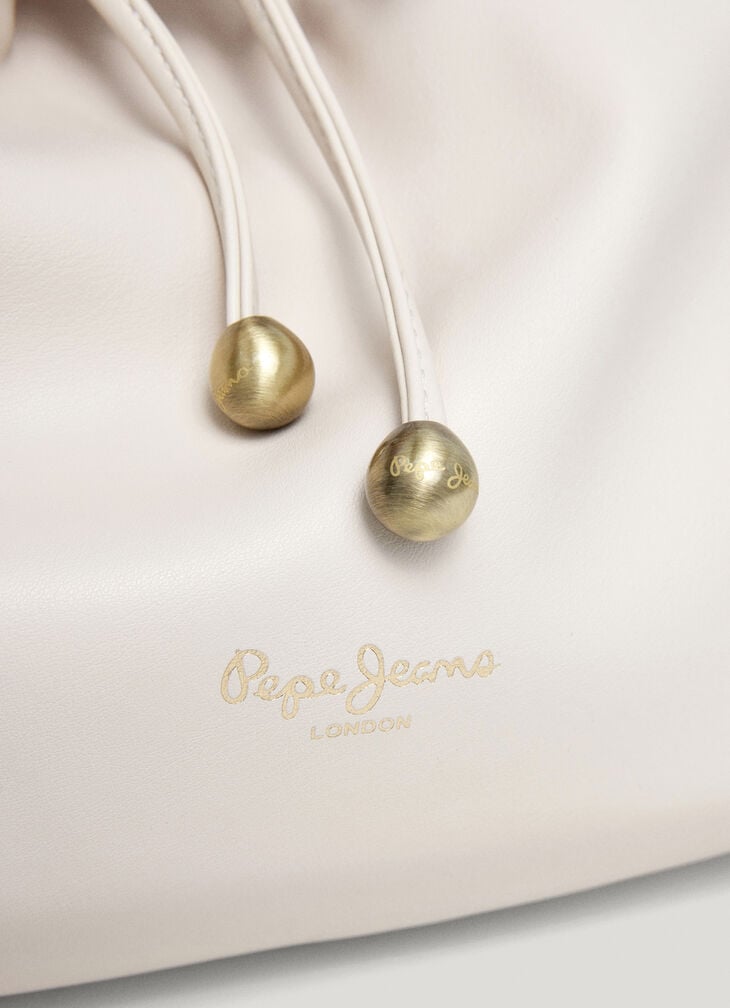 Pepe Jeans Faux Leather Hobo Bag