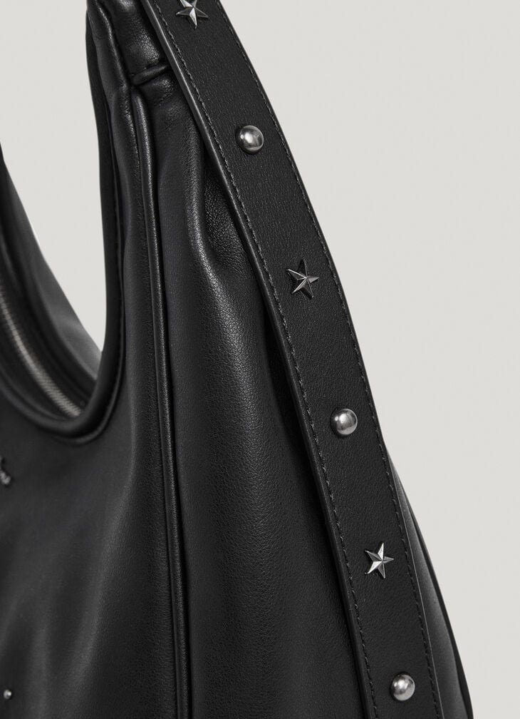 Pepe Jeans Faux Leather Hobo Bag