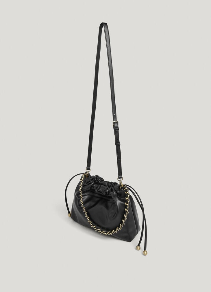 Pepe Jeans Faux Leather Hobo Bag