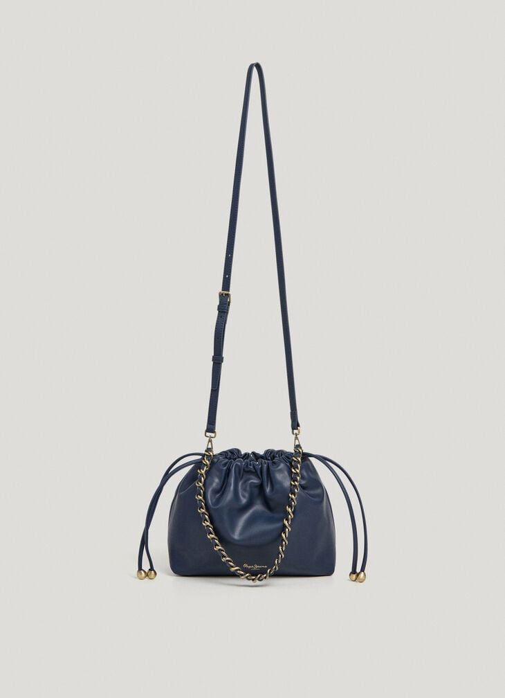 Pepe Jeans Faux Leather Hobo Bag