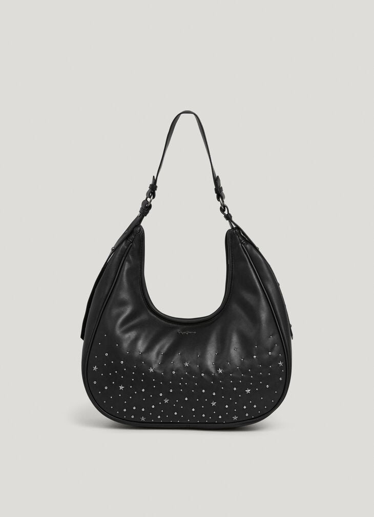 Pepe Jeans faux leather hobo bag