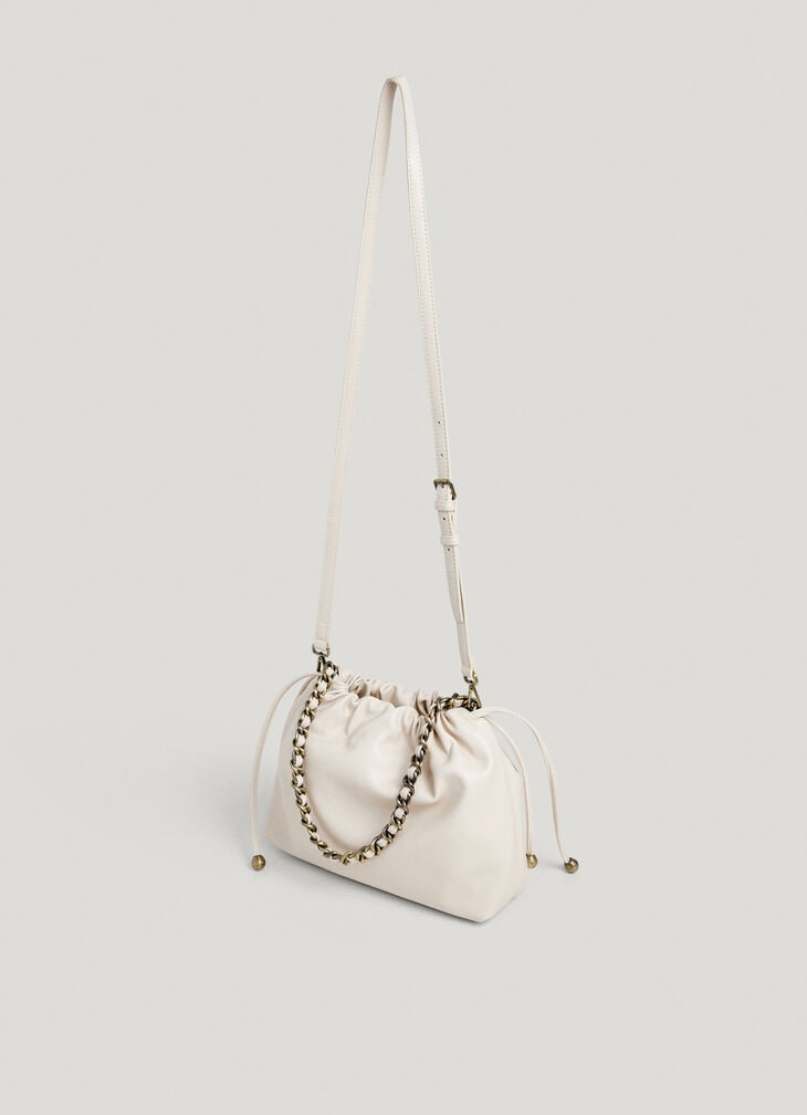 Pepe Jeans Faux Leather Hobo Bag