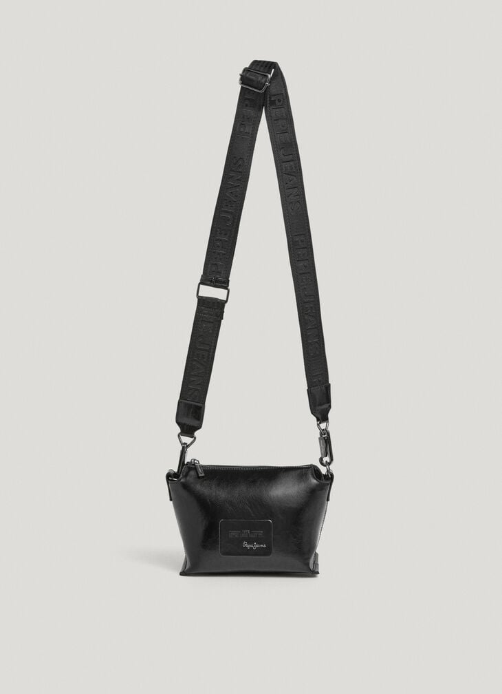 Pepe Jeans Faux Leather Shoulder Bag