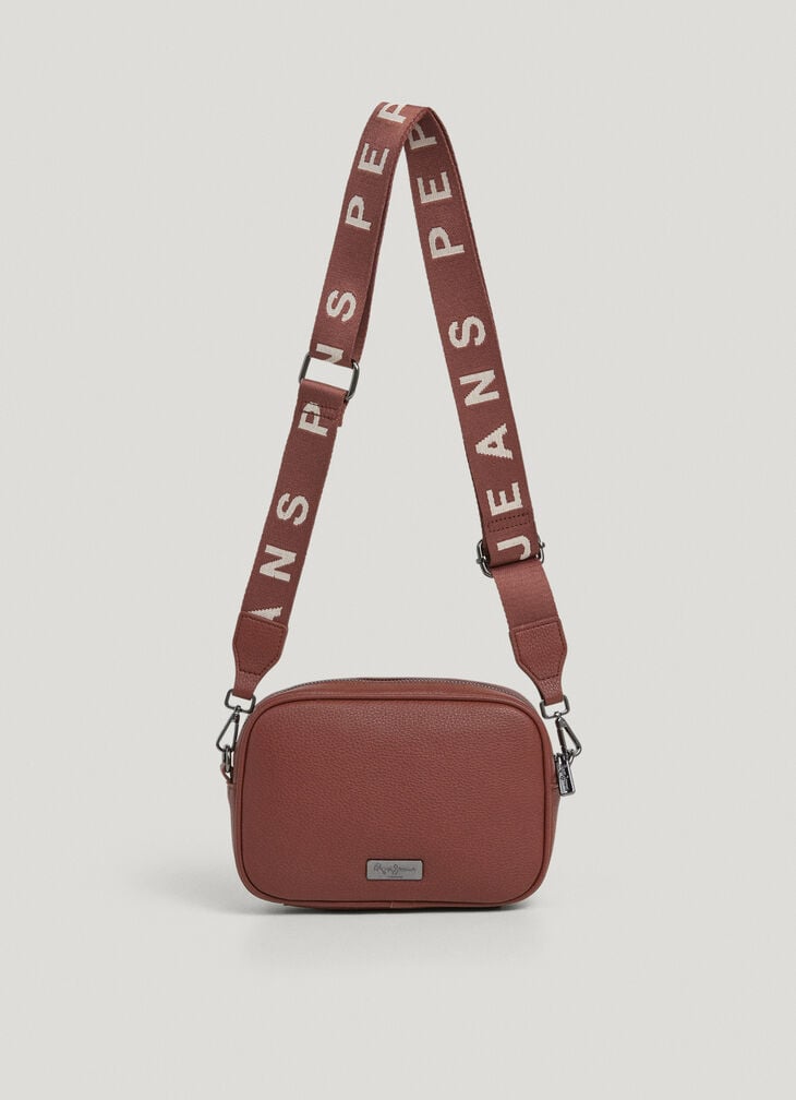 Pepe Jeans Faux Leather Shoulder Bag