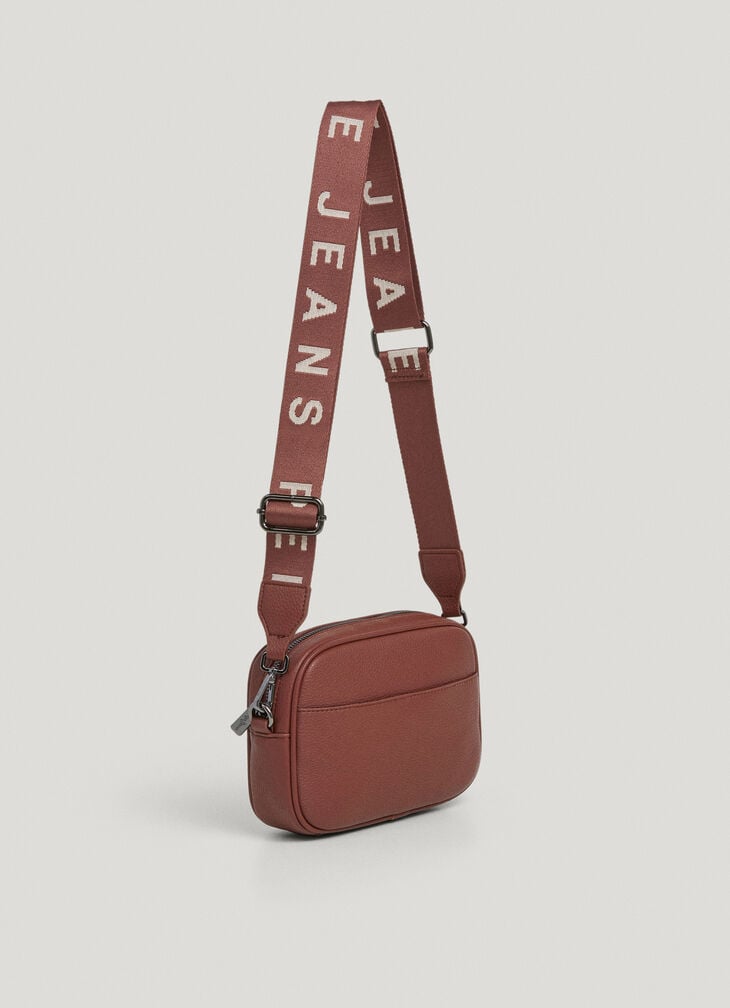 Pepe Jeans Faux Leather Shoulder Bag