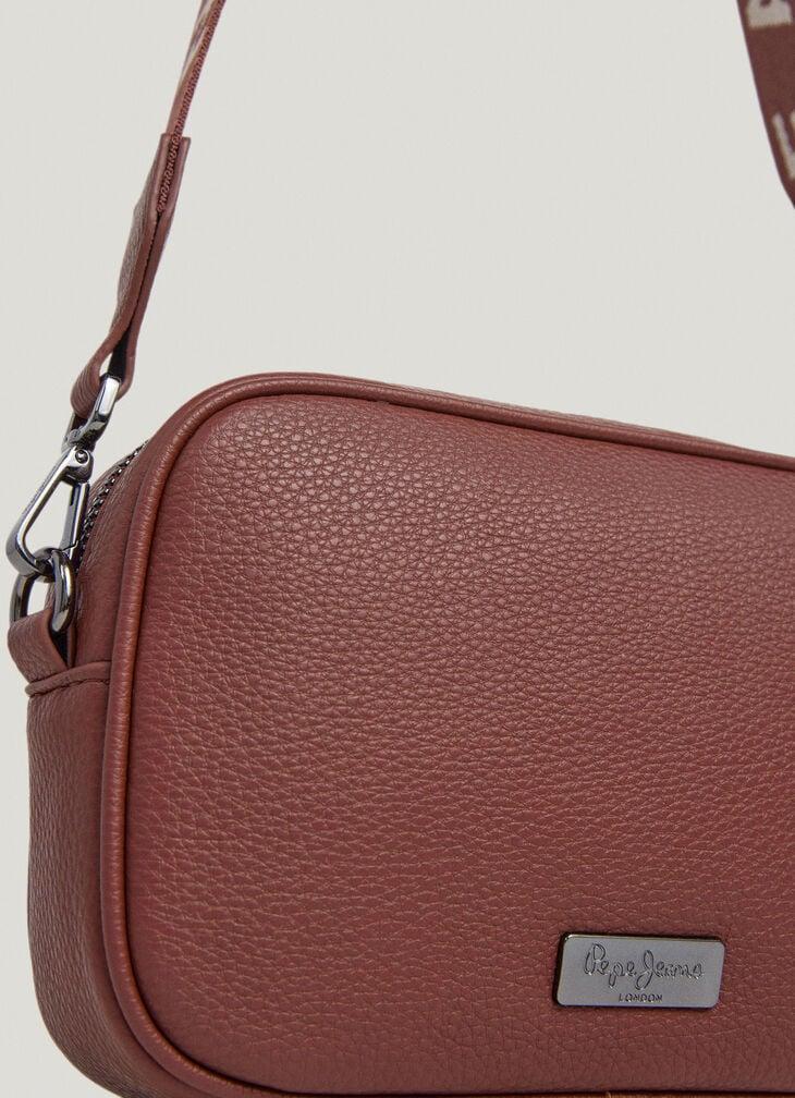 Pepe Jeans Faux Leather Shoulder Bag