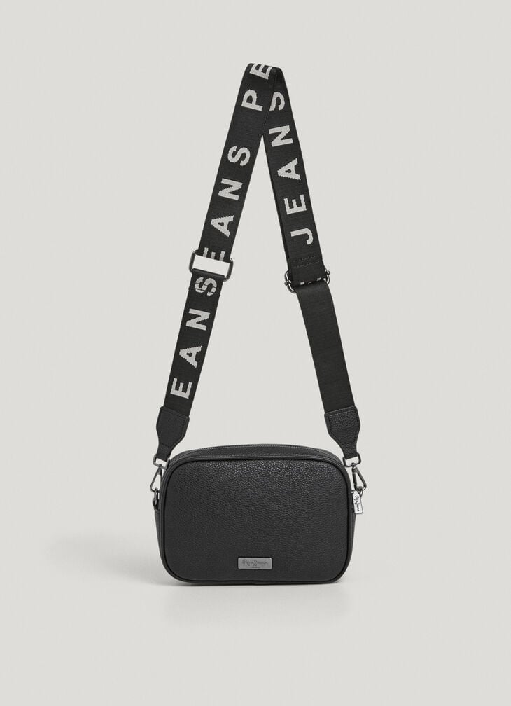 Pepe Jeans Faux Leather Shoulder Bag