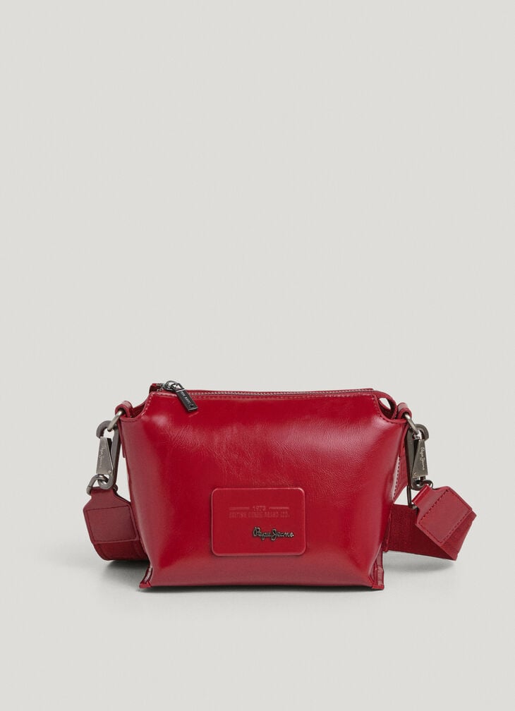 Pepe Jeans Faux Leather Shoulder Bag