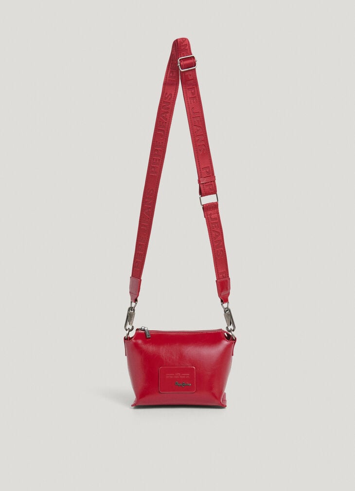 Pepe Jeans Faux Leather Shoulder Bag