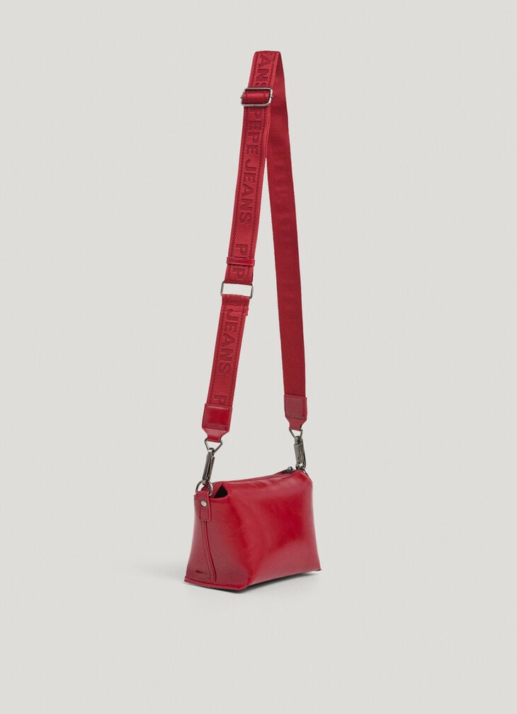 Pepe Jeans Faux Leather Shoulder Bag