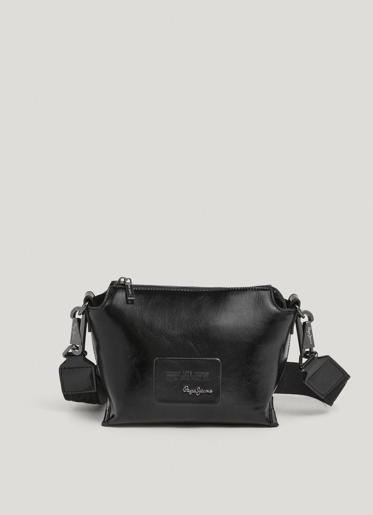 Pepe Jeans faux leather shoulder bag