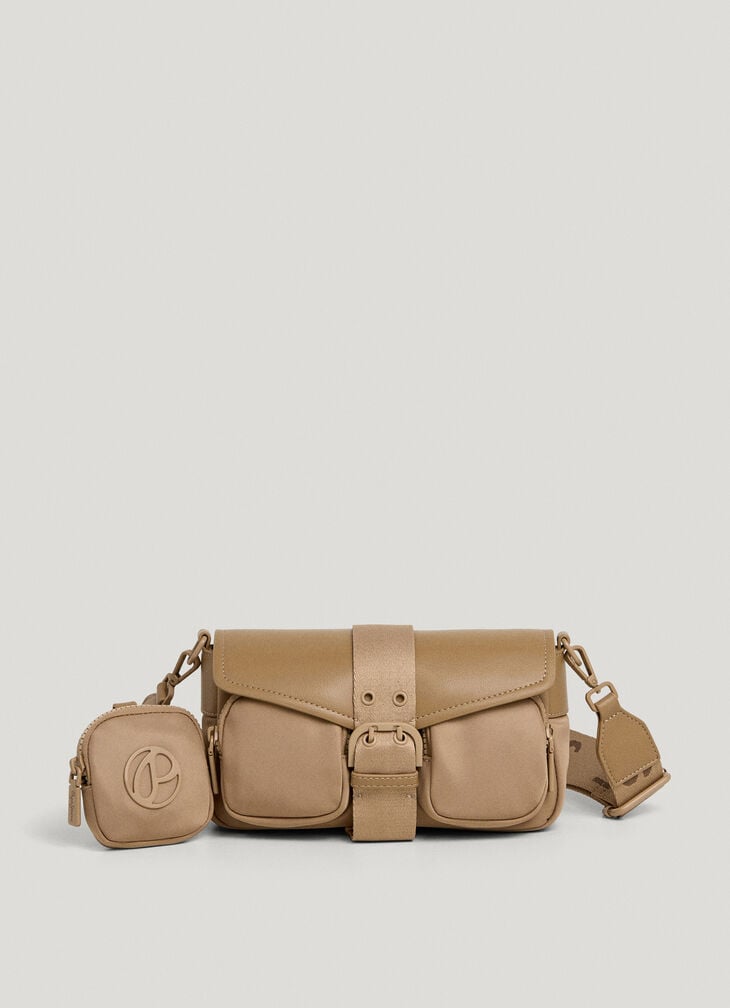 Pepe Jeans flap shoulder bag