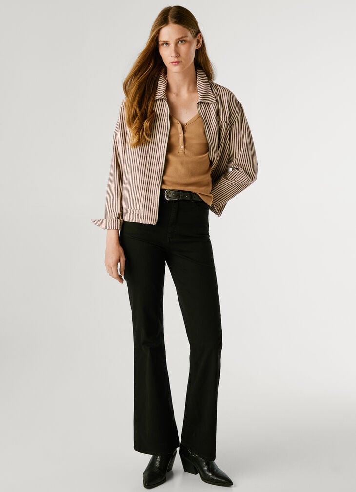 Pepe Jeans flare fit 5-pocket trousers