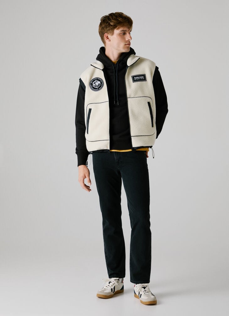Pepe Jeans Fleece Color Block Jacket