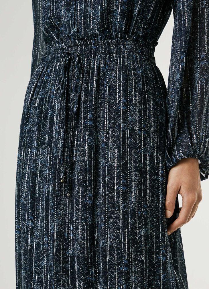 Pepe Jeans Floral Print Maxi Skirt