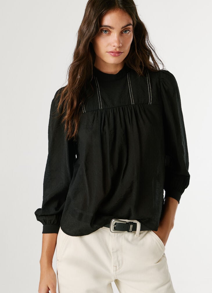 Pepe Jeans fluid blouse with polka dot print