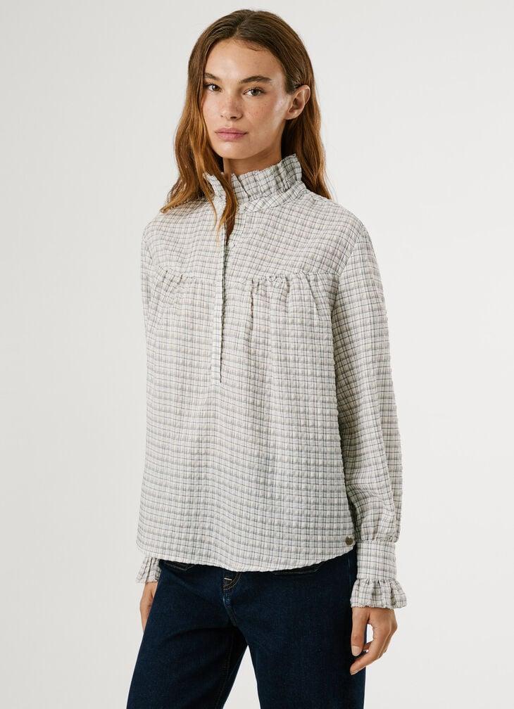 Pepe Jeans Fluid Checked Blouse