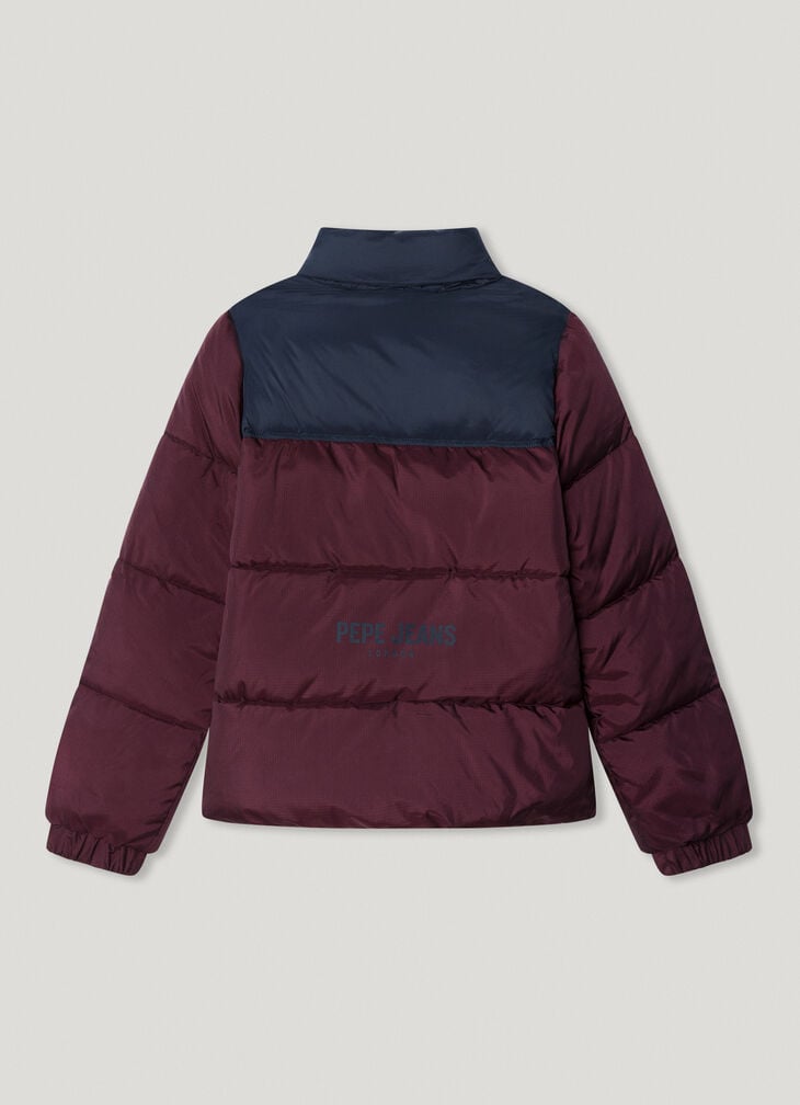 Pepe Jeans Foldable Hood Puffer Jacket