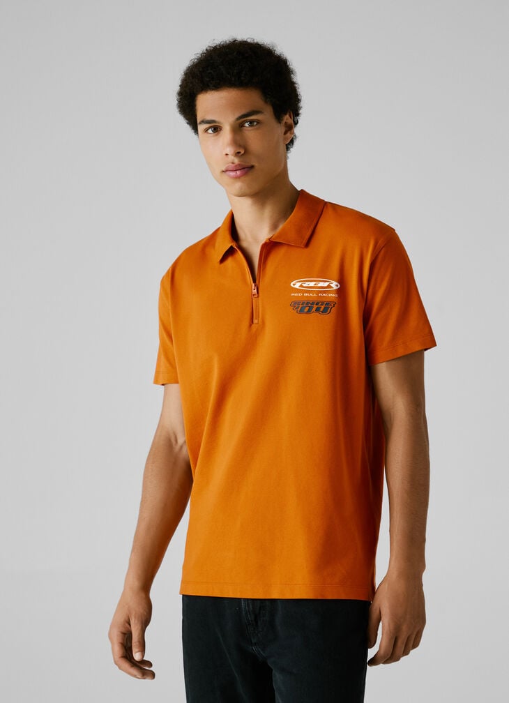 Pepe Jeans Half-zip Pique Polo Shirt