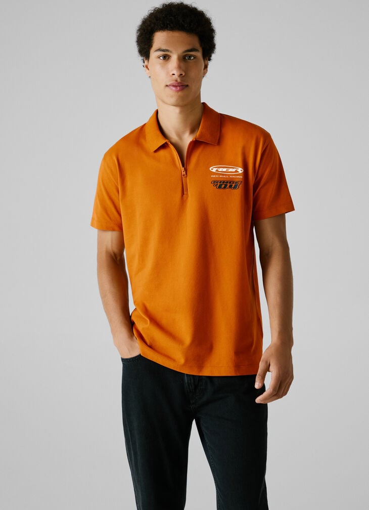 Pepe Jeans Half-zip Pique Polo Shirt