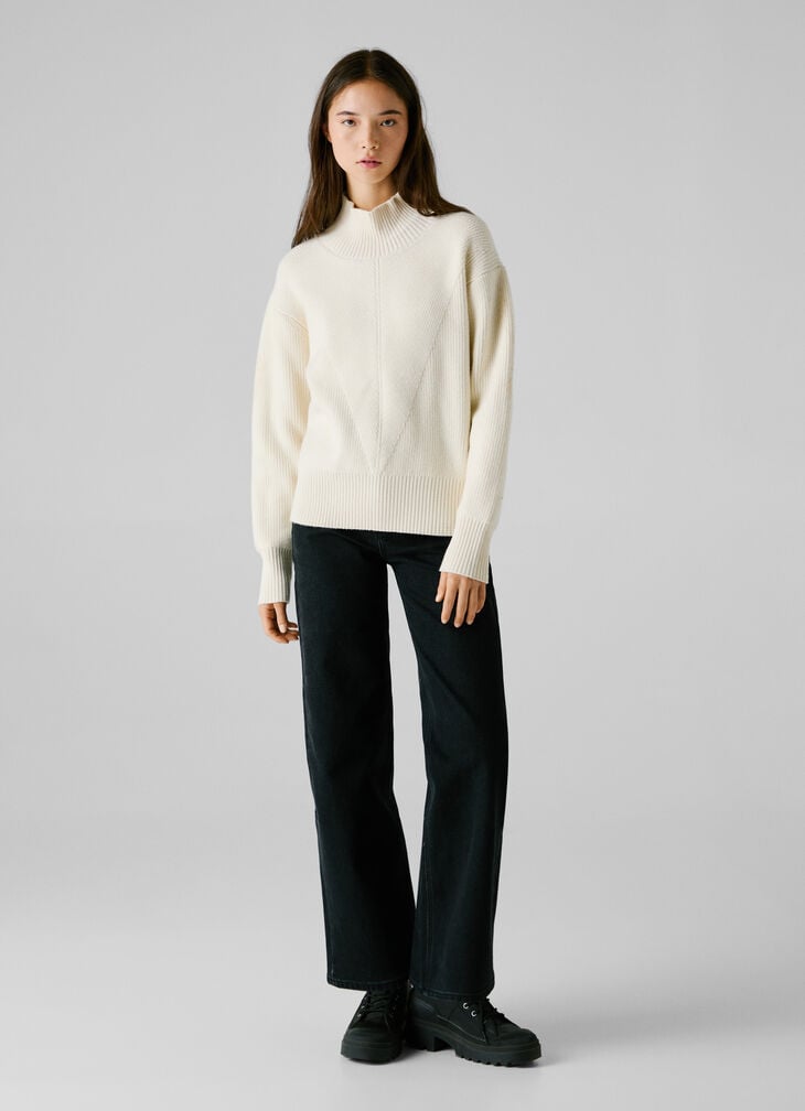 Pepe Jeans High Neck Knit Jumper
