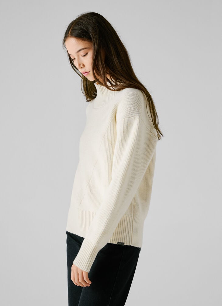 Pepe Jeans High Neck Knit Jumper