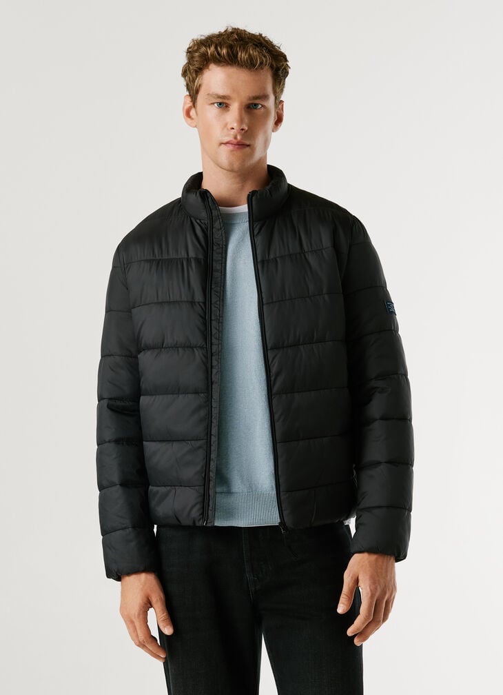 Pepe Jeans High Neck Padded Puffer Jacket