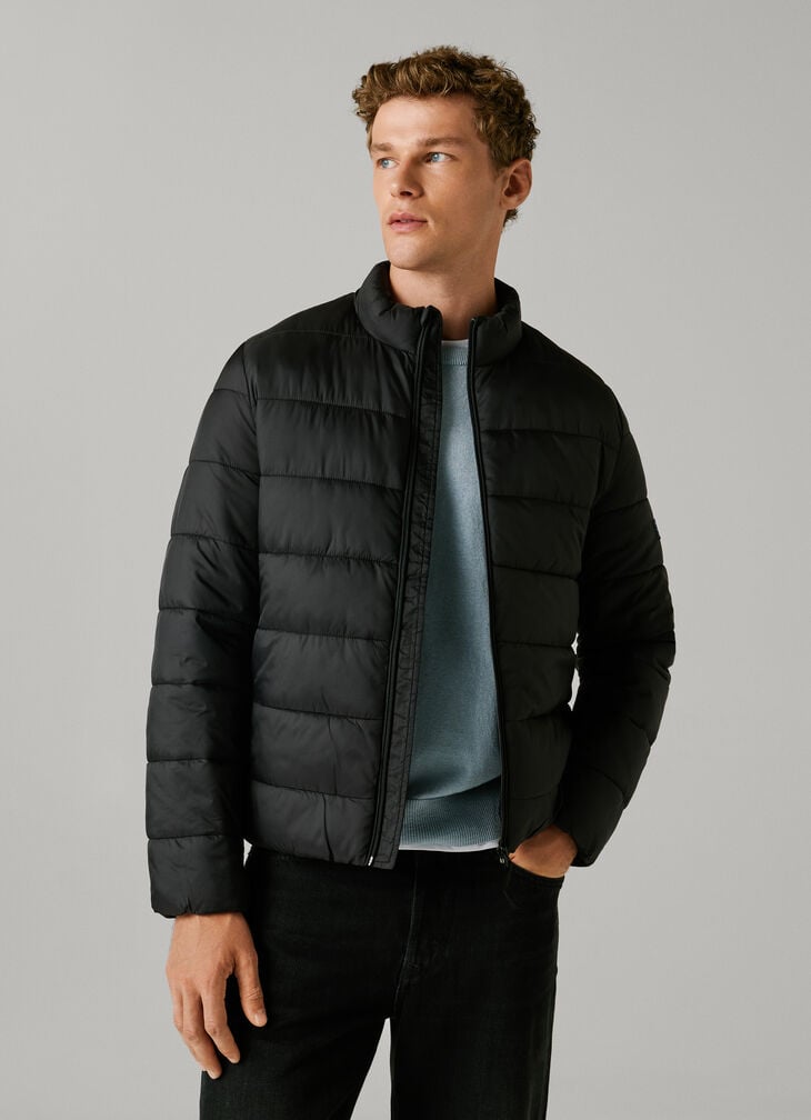 Pepe Jeans high neck padded puffer jacket