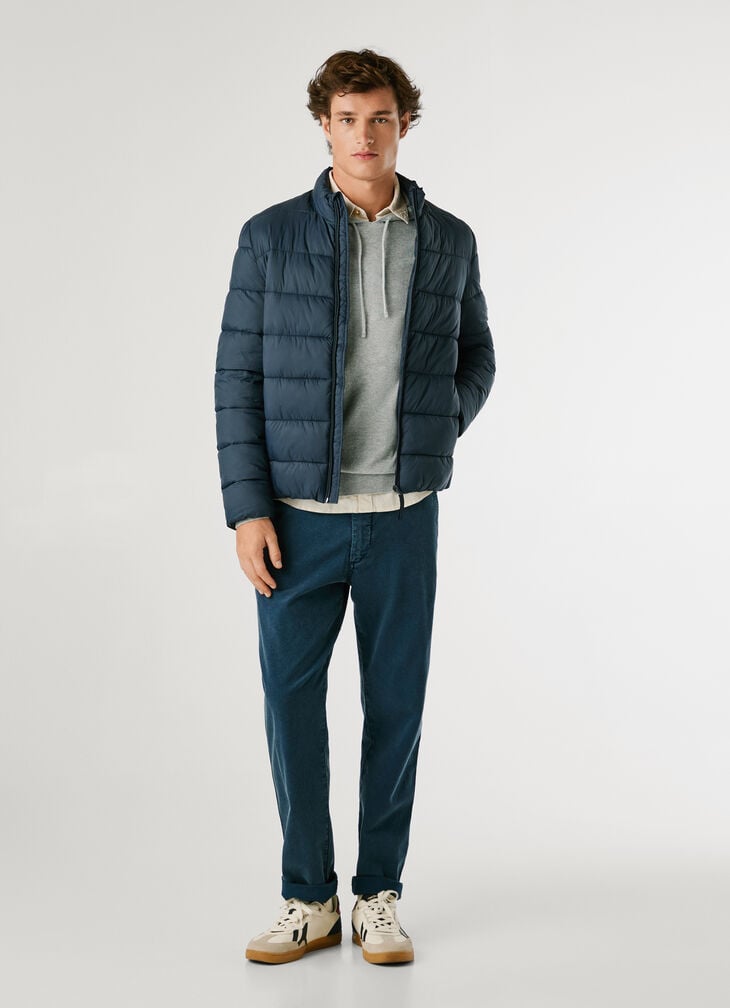 Pepe Jeans High Neck Padded Puffer Jacket