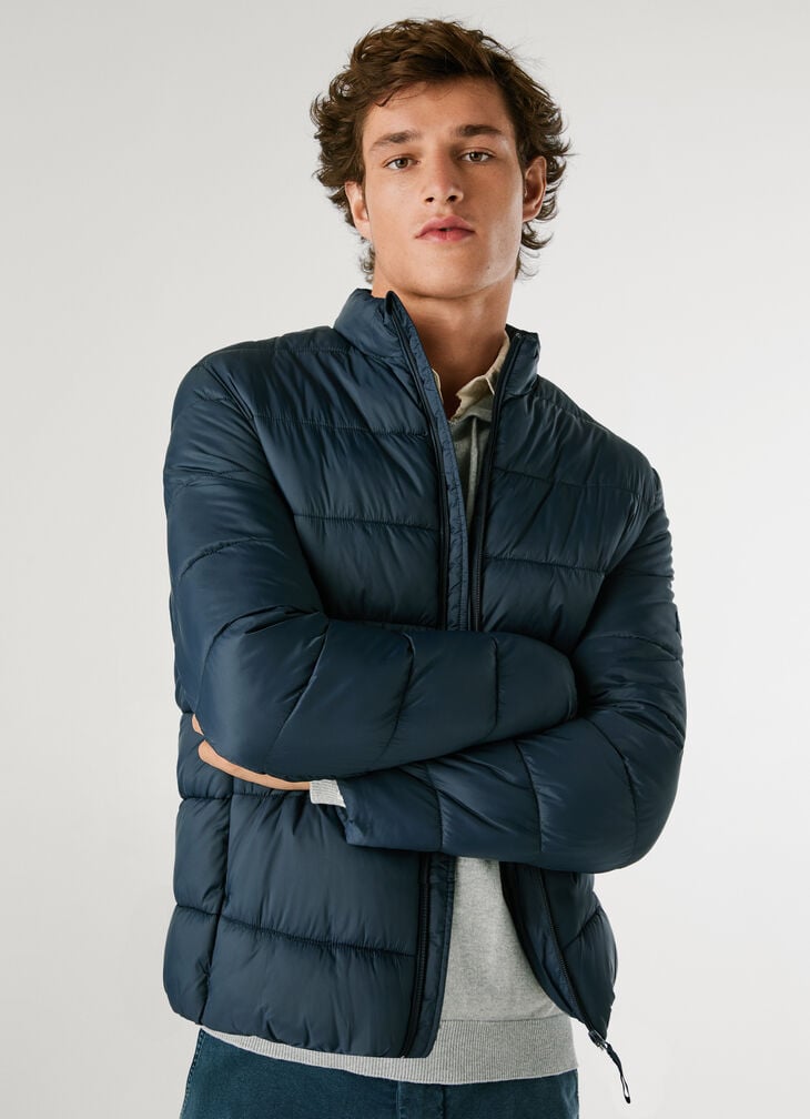 Pepe Jeans high neck padded puffer jacket