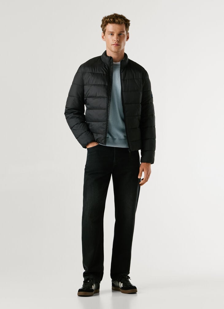 Pepe Jeans High Neck Padded Puffer Jacket