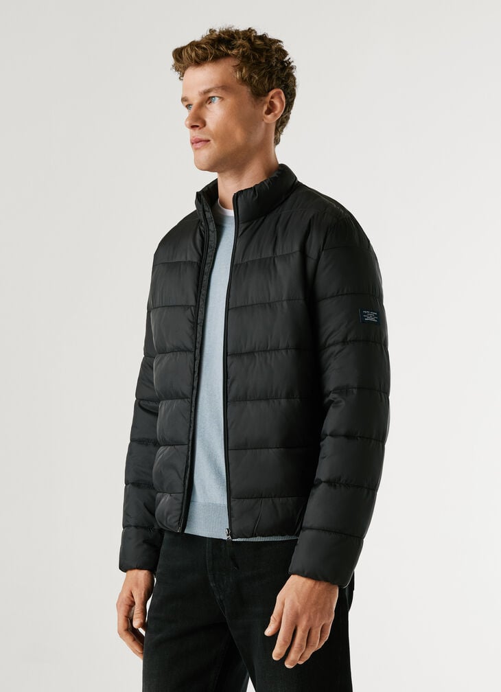 Pepe Jeans High Neck Padded Puffer Jacket