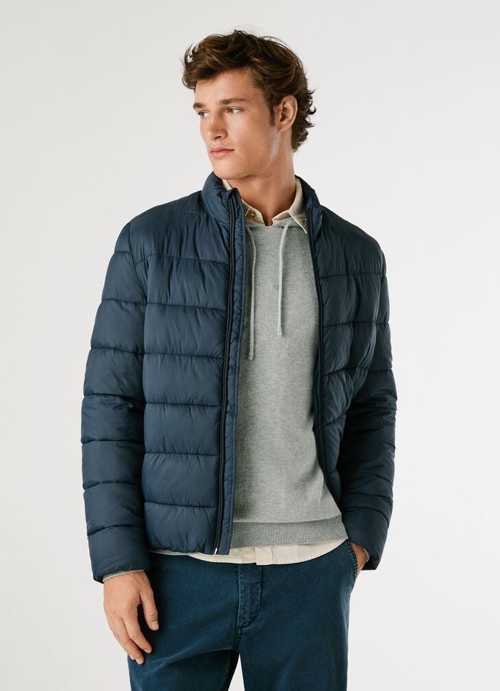 Pepe Jeans High Neck Padded Puffer Jacket