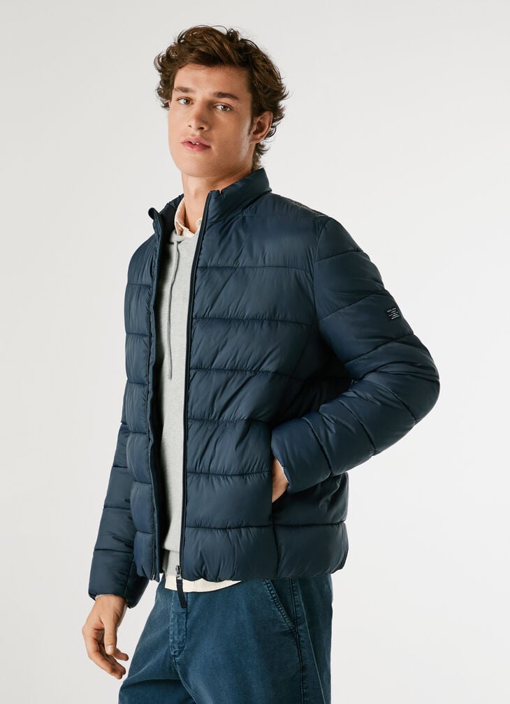 Pepe Jeans High Neck Padded Puffer Jacket
