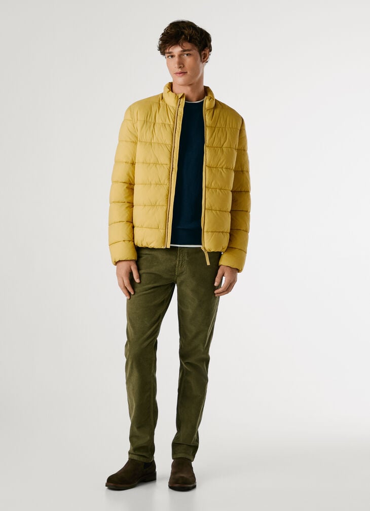 Pepe Jeans High Neck Padded Puffer Jacket