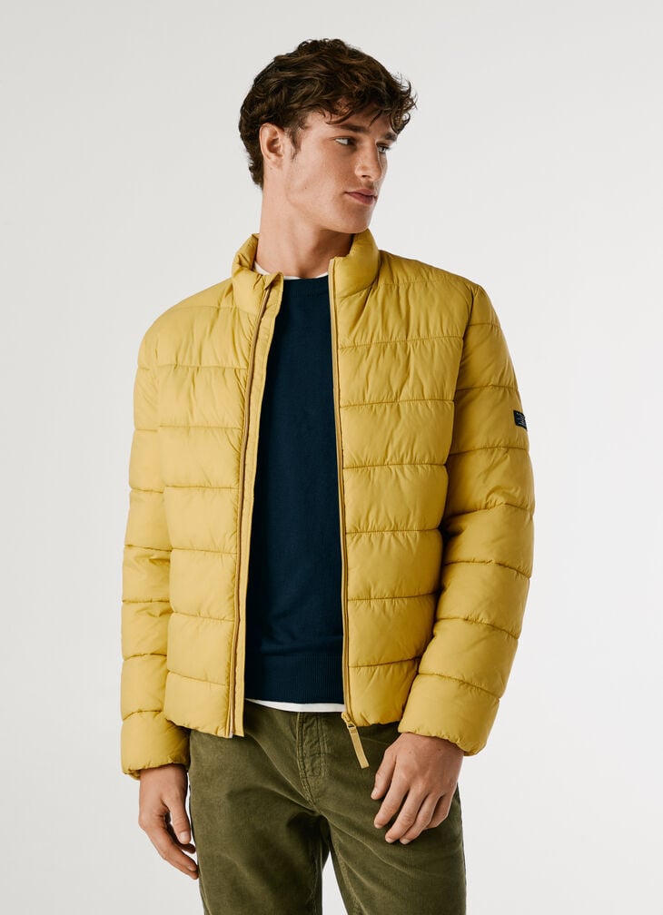Pepe Jeans High Neck Padded Puffer Jacket