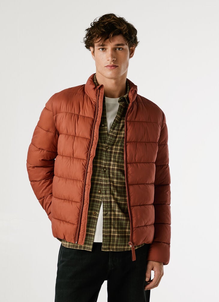 Pepe Jeans High Neck Padded Puffer Jacket