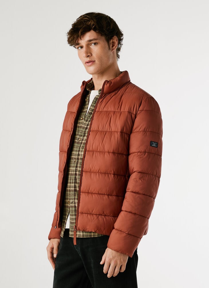 Pepe Jeans High Neck Padded Puffer Jacket