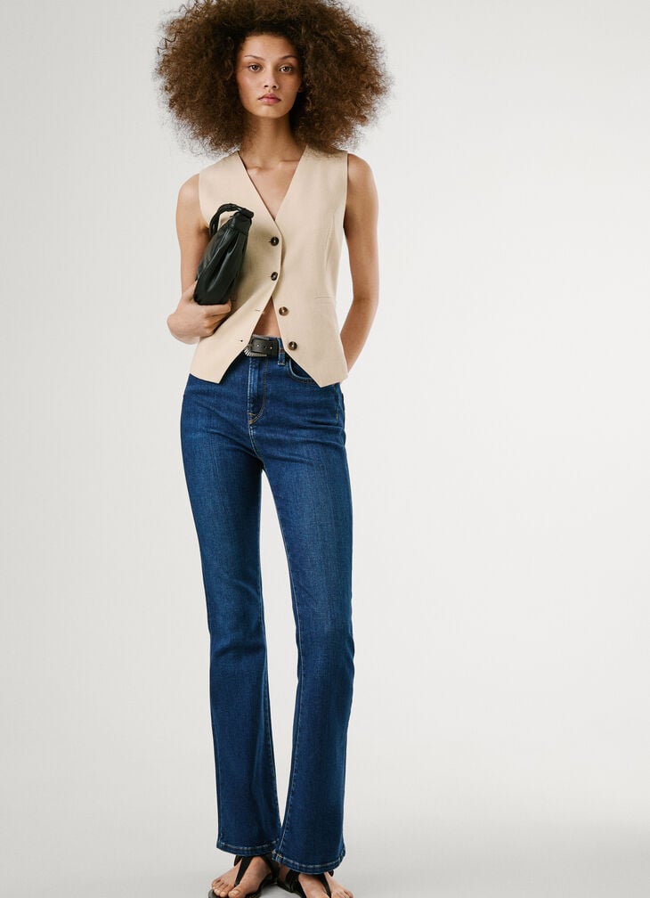 Pepe Jeans high-rise flare fit jeans - dion