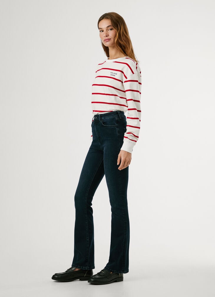 Pepe Jeans High-rise Flare Fit Jeans - Dion