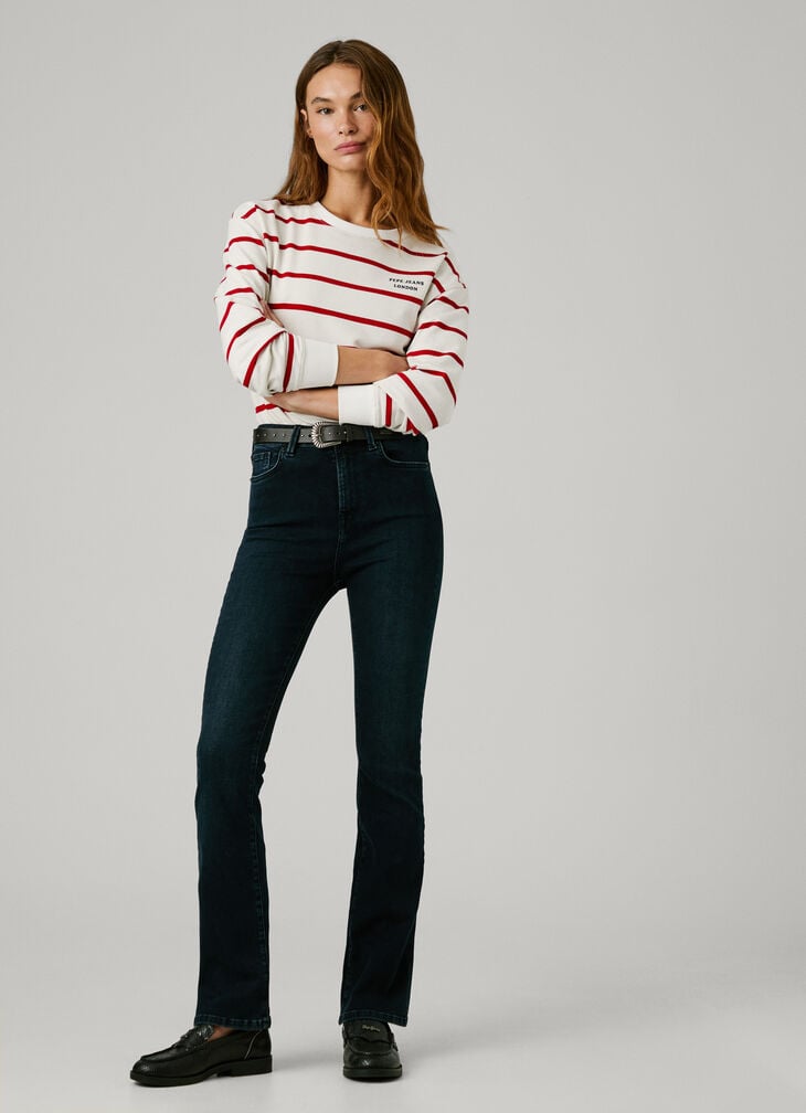 Pepe Jeans high-rise flare fit jeans - dion